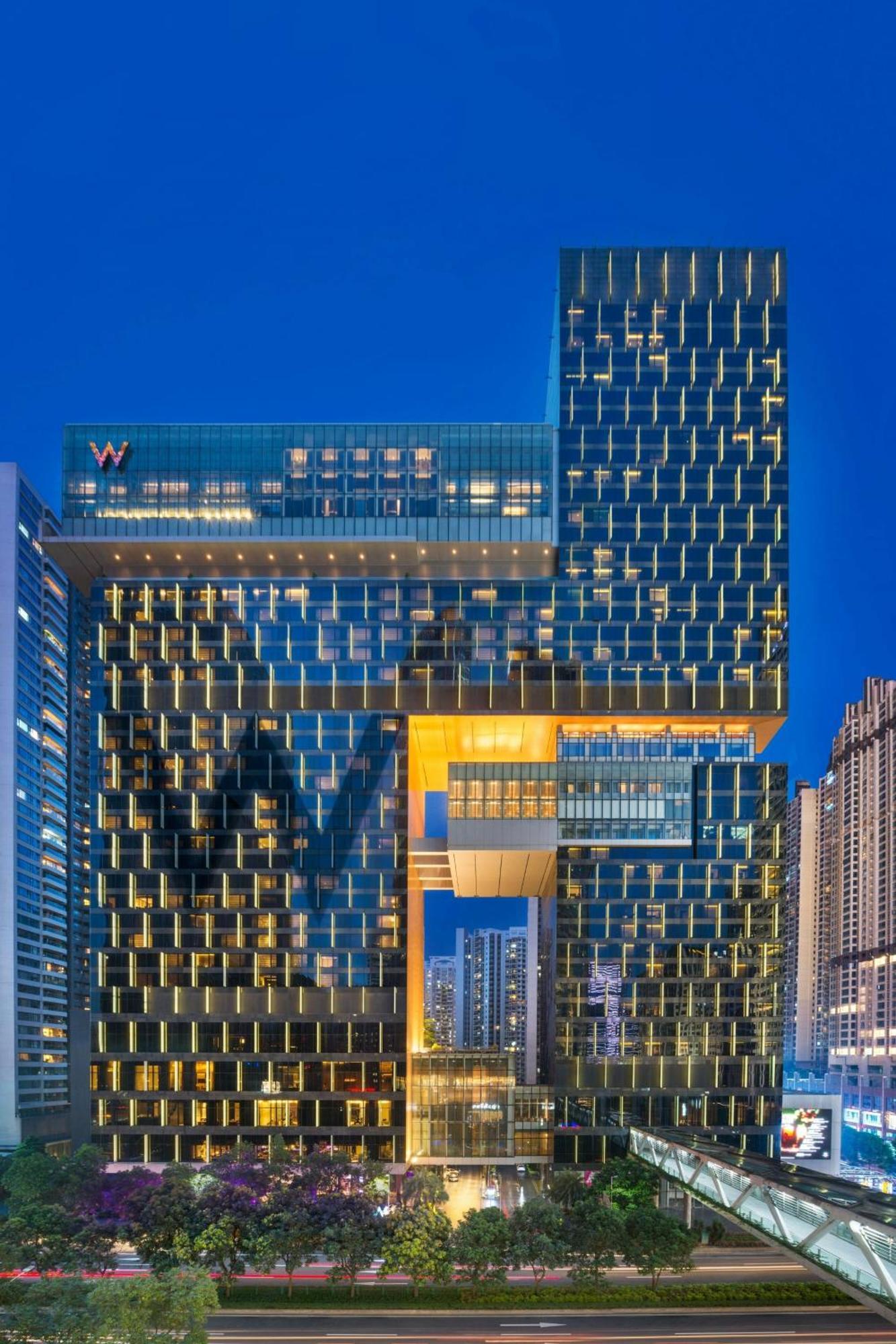 W Guangzhou Hotel Exterior foto